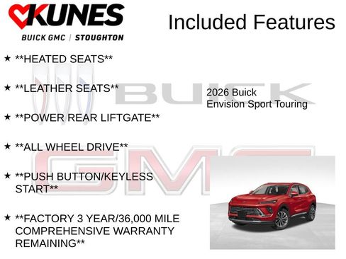 New 2026 Buick Envision Sport Touring image 3