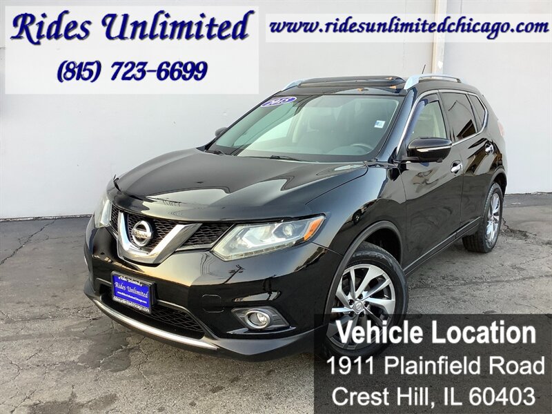 Used 2015 Nissan Rogue SL w/ SL Premium Package AWD/4WD image 1