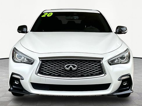 Used 2020 INFINITI Q50 Red Sport 400 w/ Proactive Package AWD/4WD image 2