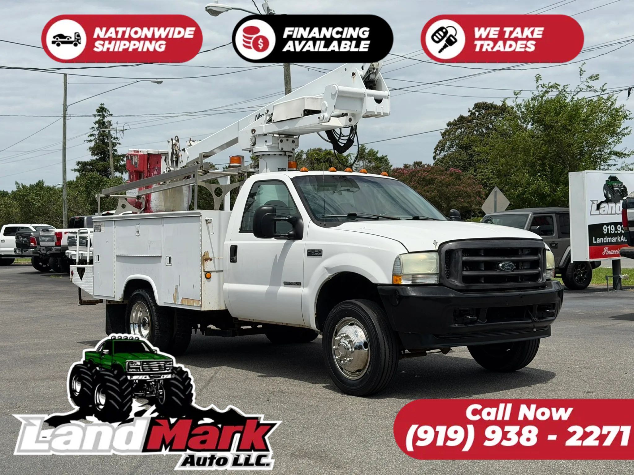 Used 2002 Ford F450 2WD Regular Cab Super Duty image 1