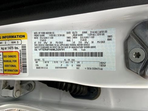 Used 2021 Ford Ranger XLT w/ Equipment Group 302A High image 32