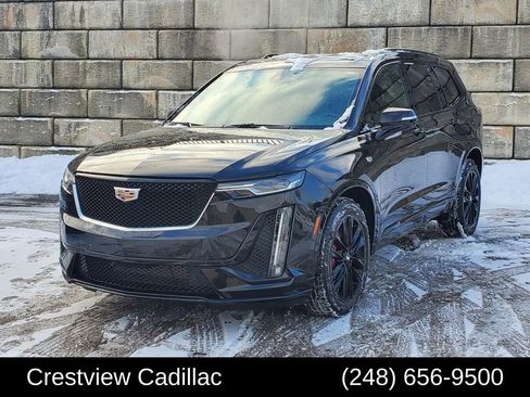 Used 2022 Cadillac XT6 Sport w/ LPO, Onyx Lite Package image 1