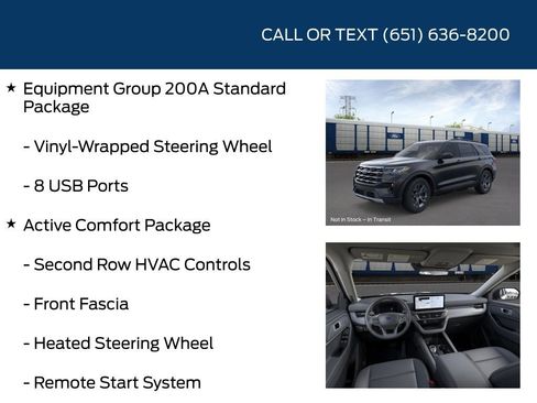 New 2026 Ford Explorer Active w/ Active Comfort Package image 10