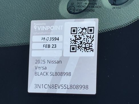 Certified 2025 Nissan Versa SV image 30