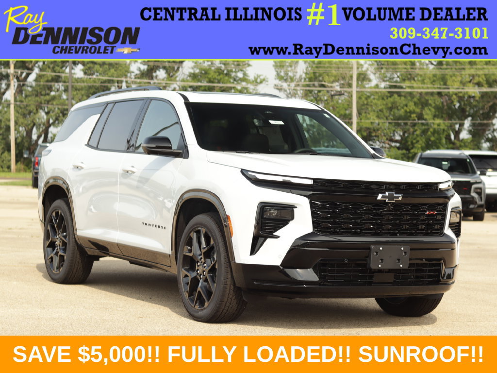 New 2026 Chevrolet Traverse RS w/ LPO, Floor Liner Package AWD/4WD image 1