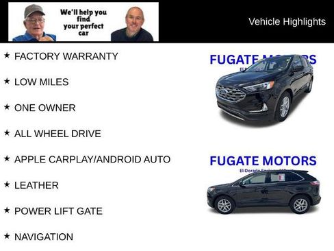 Certified 2022 Ford Edge SEL w/ Convenience Package AWD/4WD image 8