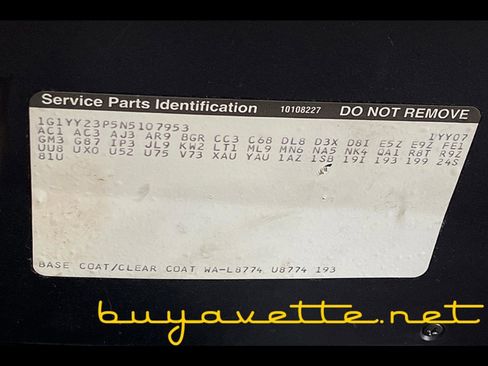 Used 1992 Chevrolet Corvette Coupe image 28