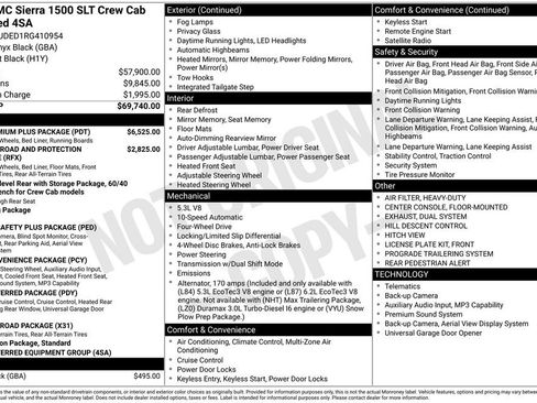 Used 2024 GMC Sierra 1500 SLT w/ SLT Premium Plus Package AWD/4WD image 2