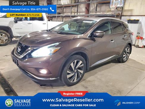 Used 2015 Nissan Murano Platinum w/ Platinum Technology Package image 1