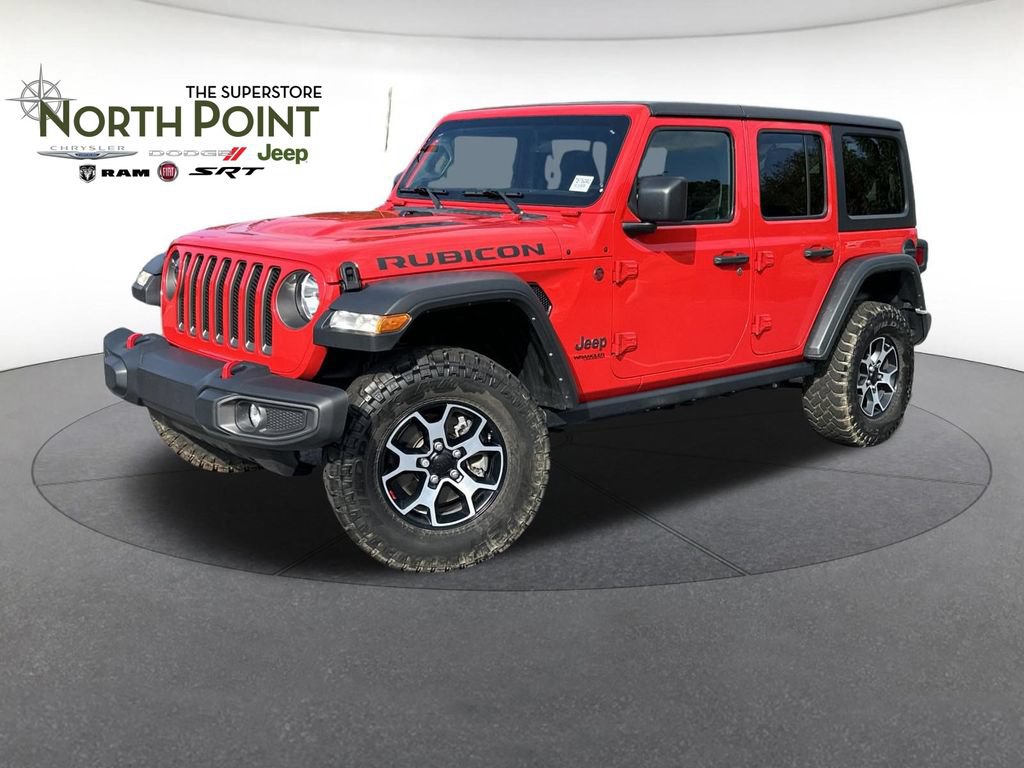 Certified 2021 Jeep Wrangler Unlimited Rubicon w/ Cold Weather Group AWD/4WD image 1