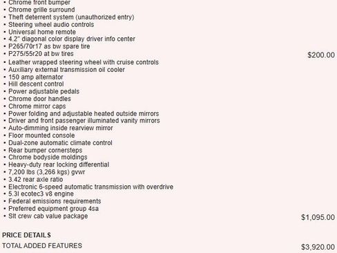 Used 2015 GMC Sierra 1500 SLT w/ SLT Crew Cab Value Package image 8