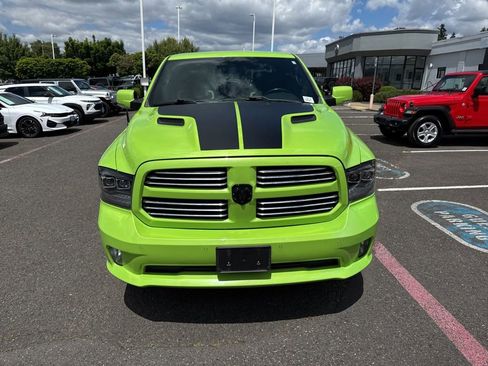 Used 2017 RAM 1500 Sport w/ Sublime Green Sport Package AWD/4WD image 2