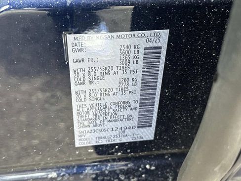 Used 2025 Nissan Murano SL w/ Cargo Package image 31