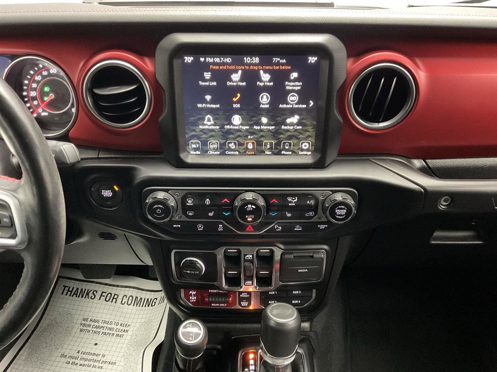 Used 2022 Jeep Wrangler Unlimited Rubicon w/ Steel Bumper Group AWD/4WD image 15