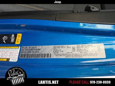 New 2026 Jeep Wrangler Sport S image 19