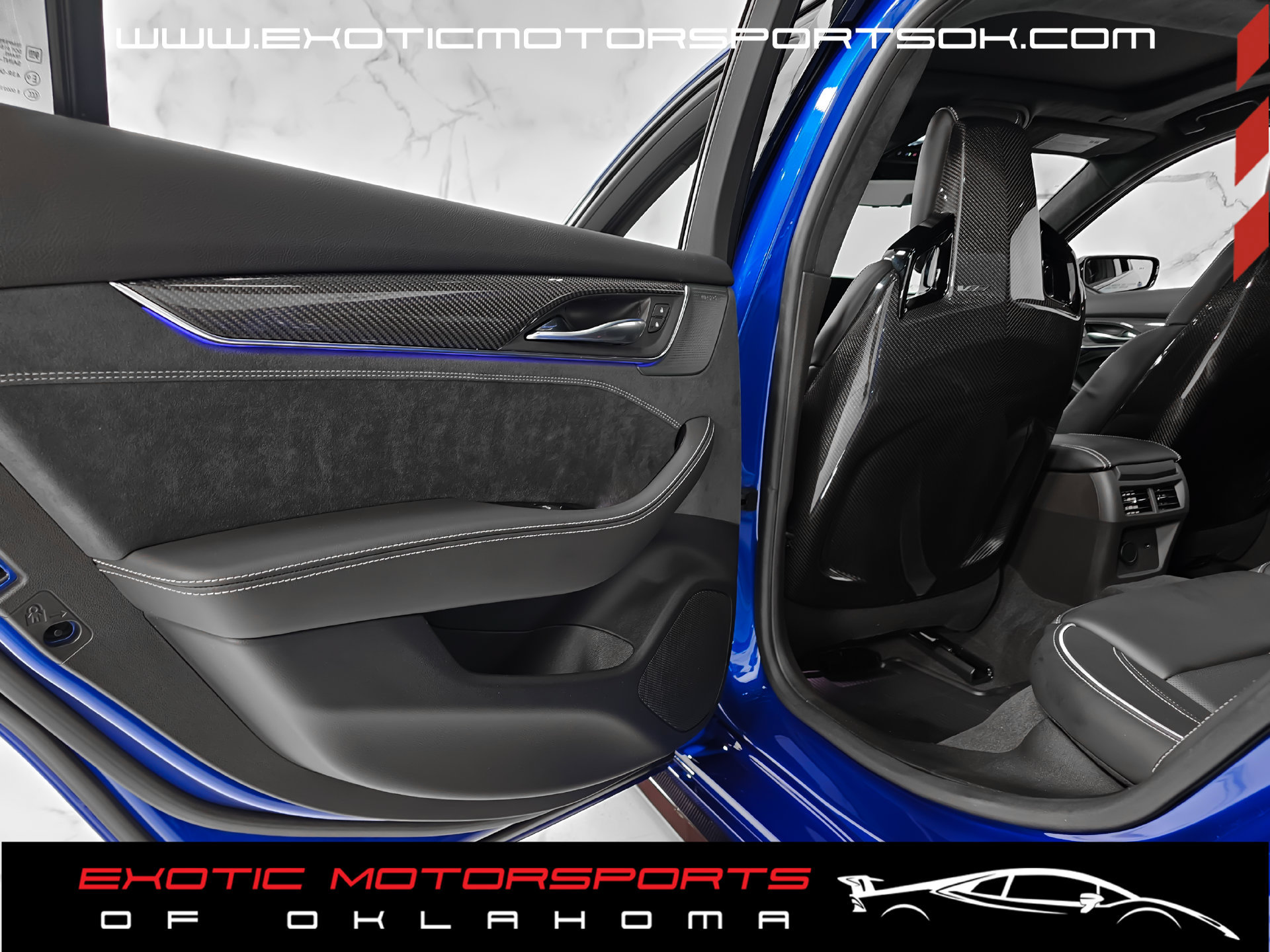 Used 2026 Cadillac CT5 V Blackwing w/ Deep Ocean Appearance Package RWD image 34