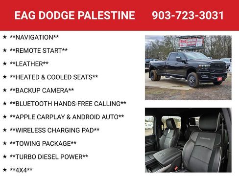 New 2026 RAM 3500 Laramie w/ Night Edition AWD/4WD image 4