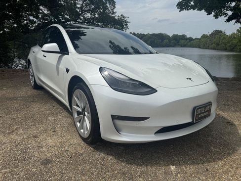Used 2021 Tesla Model 3 Long Range AWD/4WD image 1