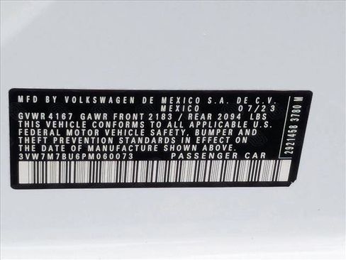Used 2023 Volkswagen Jetta SE w/ Panoramic Sunroof Package FWD image 24