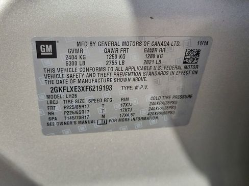 Used 2015 GMC Terrain SLT w/ Open Road Package image 28