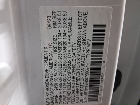 Used 2023 Honda Passport Elite image 21