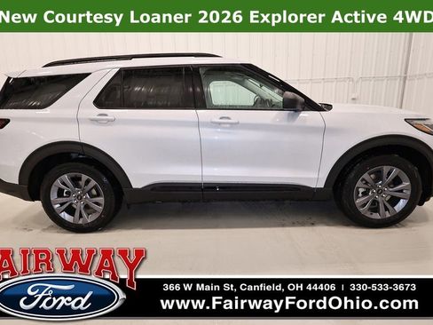 New 2026 Ford Explorer Active w/ Active Comfort Package AWD/4WD image 1