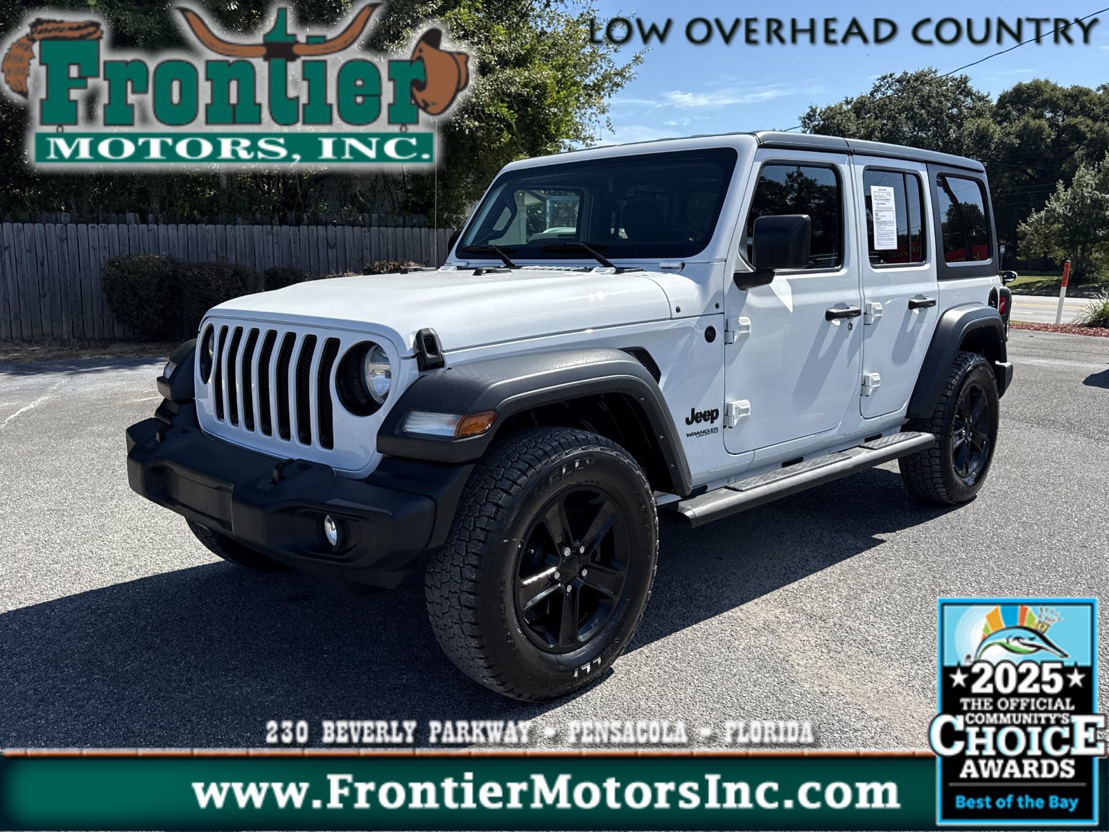 Used 2022 Jeep Wrangler Unlimited Sport AWD/4WD image 1
