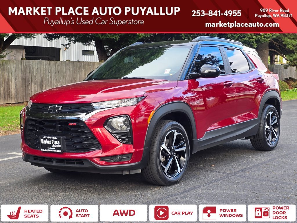 Used 2021 Chevrolet TrailBlazer RS AWD/4WD image 1