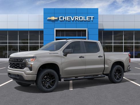 New 2026 Chevrolet Silverado 1500 Custom w/ Turbomax Blackout Package AWD/4WD image 10