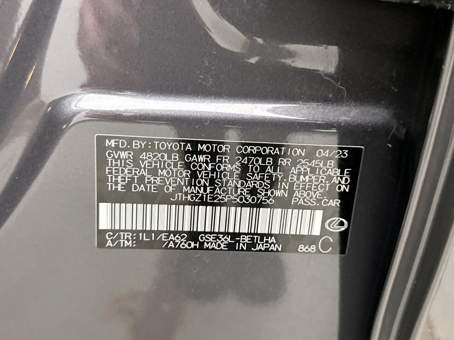 Used 2023 Lexus IS 350 F Sport w/ Memory Package AWD/4WD image 24