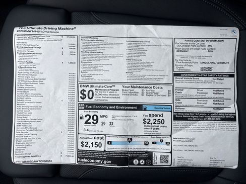 New 2026 BMW 440i xDrive Coupe w/ Premium Package image 30