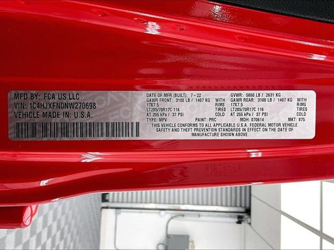 Used 2022 Jeep Wrangler Unlimited Rubicon w/ Steel Bumper Group AWD/4WD image 34