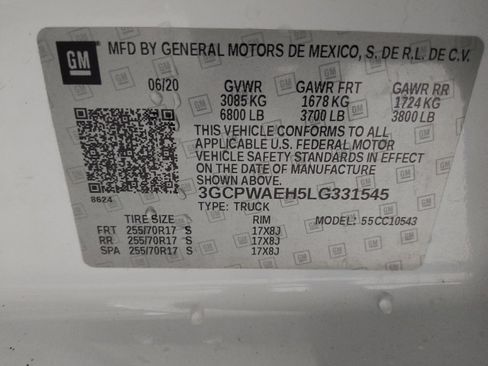 Used 2020 Chevrolet Silverado 1500 W/T w/ WT Value Package image 33