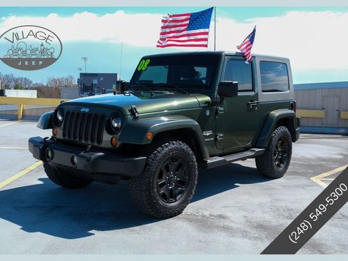 Used 2008 Jeep Wrangler Sahara w/ Dual Top Group AWD/4WD image 1