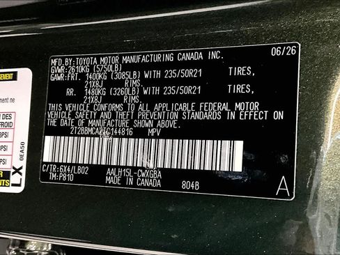 New 2026 Lexus RX 350 AWD/4WD image 13
