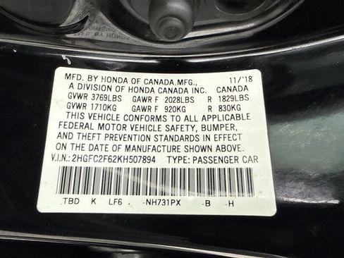 Used 2019 Honda Civic LX image 48