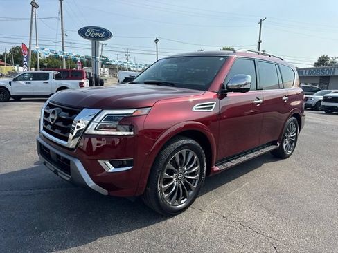 Used 2023 Nissan Armada Platinum w/ Cargo Package AWD/4WD image 3