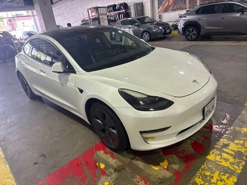 Used 2021 Tesla Model 3 Long Range AWD/4WD image 1