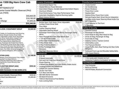 Used 2021 RAM 1500 Big Horn AWD/4WD image 4