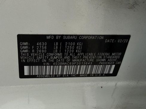 Used 2023 Subaru Legacy Premium image 21