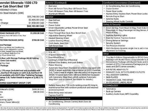 Used 2022 Chevrolet Silverado 1500 RST w/ Z71 Off-Road Package AWD/4WD image 37