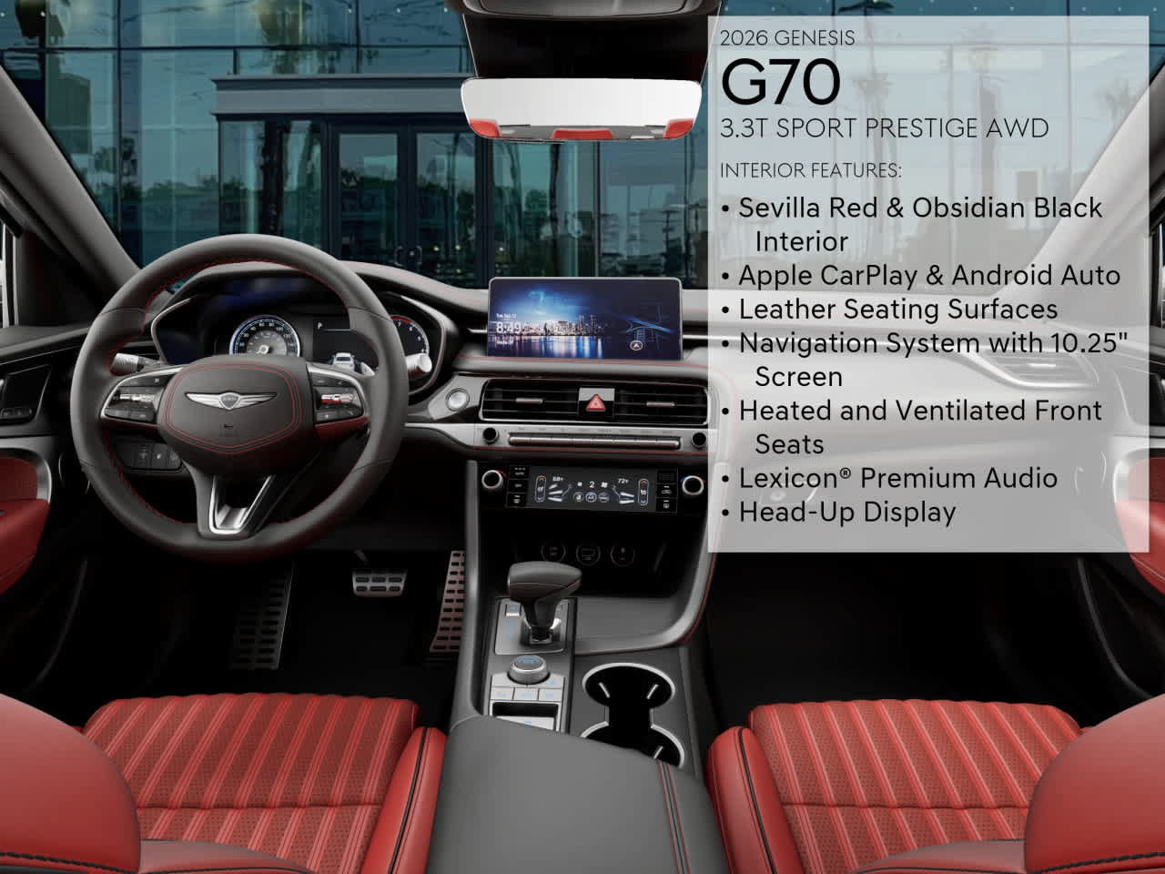 New 2026 Genesis G70 3.3T Sport Prestige AWD/4WD image 17