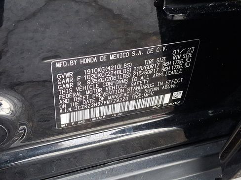 Certified 2023 Honda HR-V LX image 27