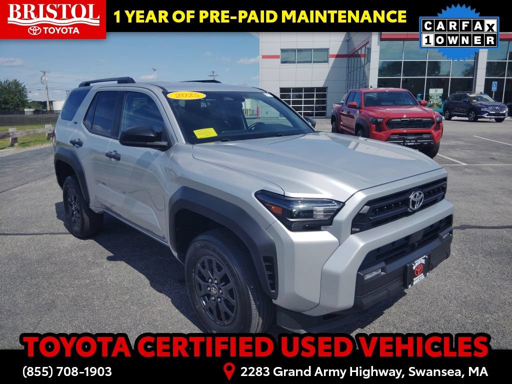 Certified 2025 Toyota 4Runner SR5 AWD/4WD image 1
