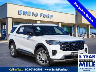 New 2026 Ford Explorer Platinum