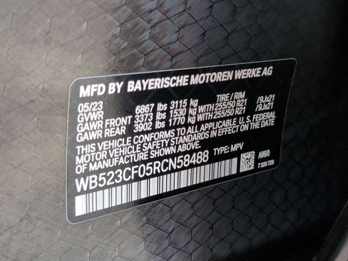 Used 2024 BMW iX xDrive50 w/ Sport Package AWD/4WD image 44