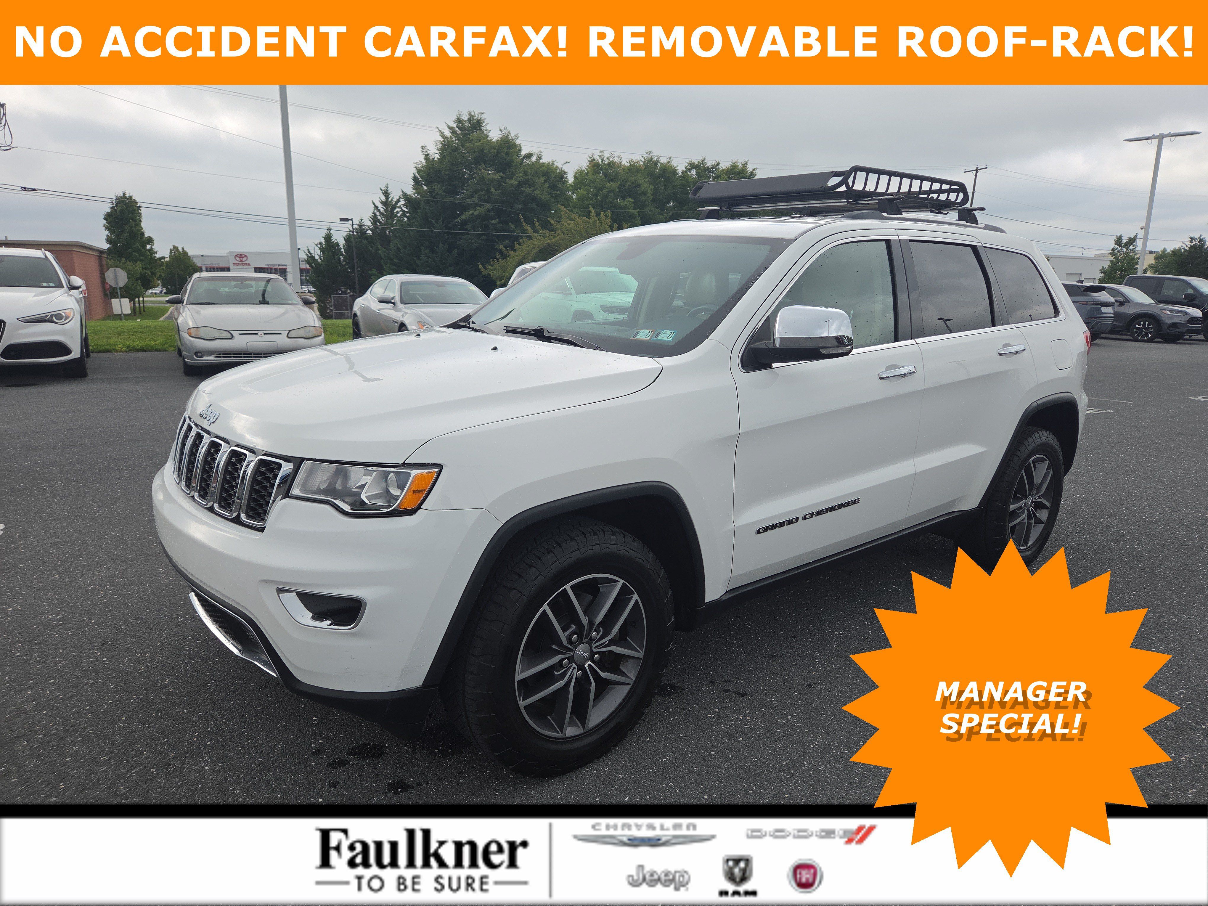Used 2017 Jeep Grand Cherokee Limited AWD/4WD image 1