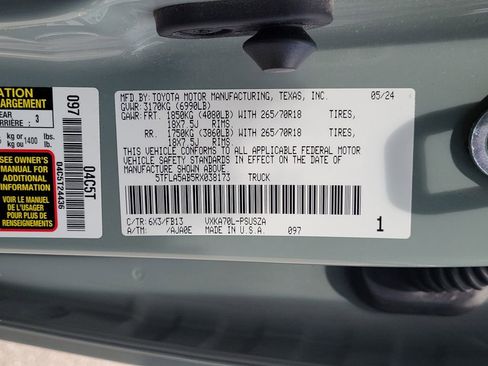 Used 2024 Toyota Tundra SR5 w/ SR5 Convenience Package image 37