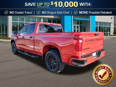 New 2026 Chevrolet Silverado 1500 Custom w/ Turbomax Blackout Package AWD/4WD image 7