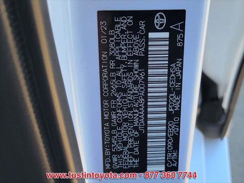 Certified 2023 Toyota Mirai image 15